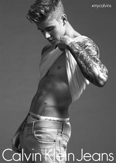 Justin Bieber underwear ad